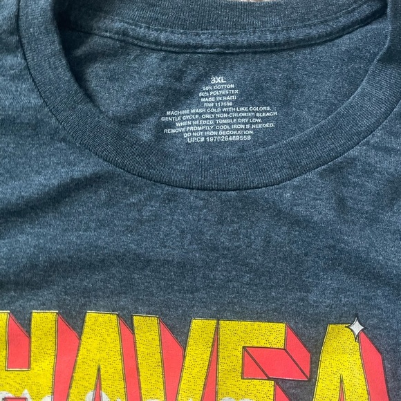 Graphic Tee with Colorful Text
Size 3XL 
NWOT - Picture 3 of 3